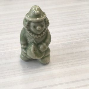 Red Rose Clown Figurine